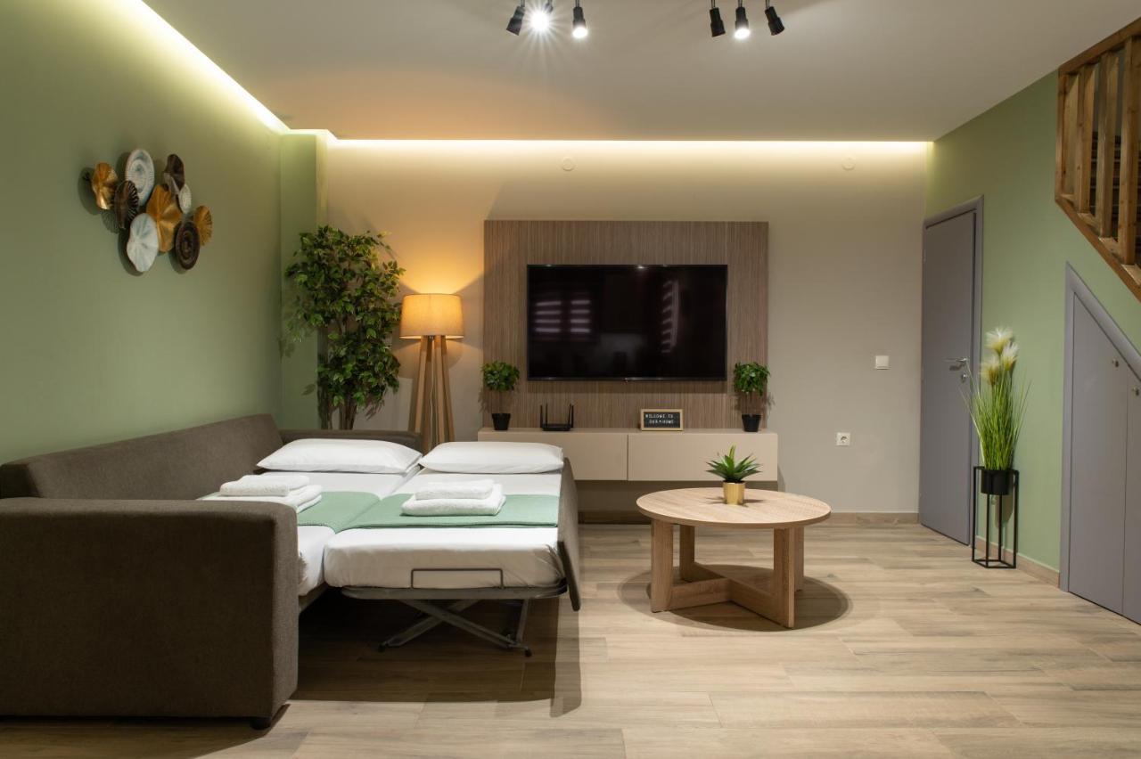 Apartmán Stylishly Decorated House - Free Private Parking! Iraklio Exteriér fotografie