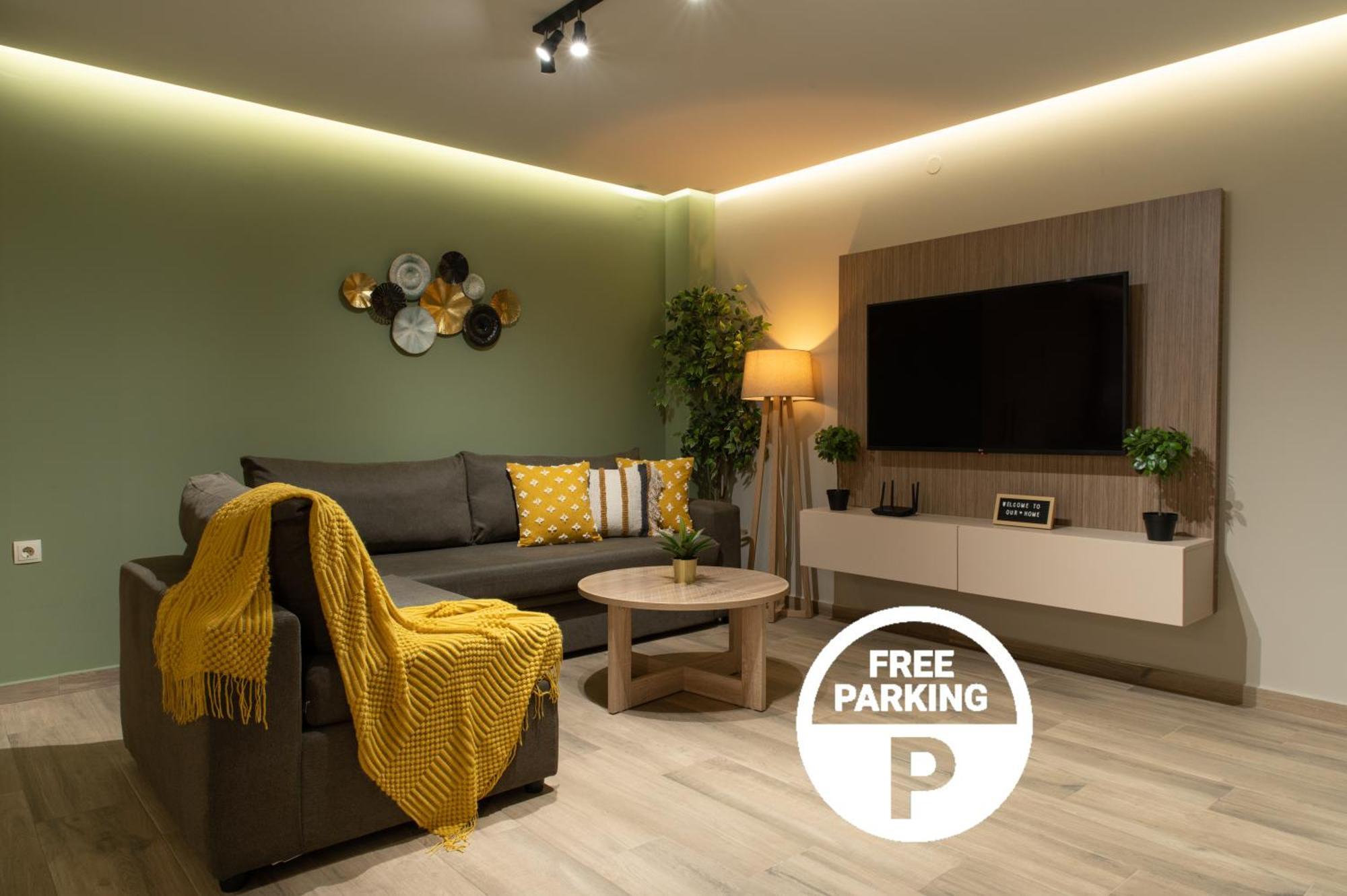 Apartmán Stylishly Decorated House - Free Private Parking! Iraklio Exteriér fotografie
